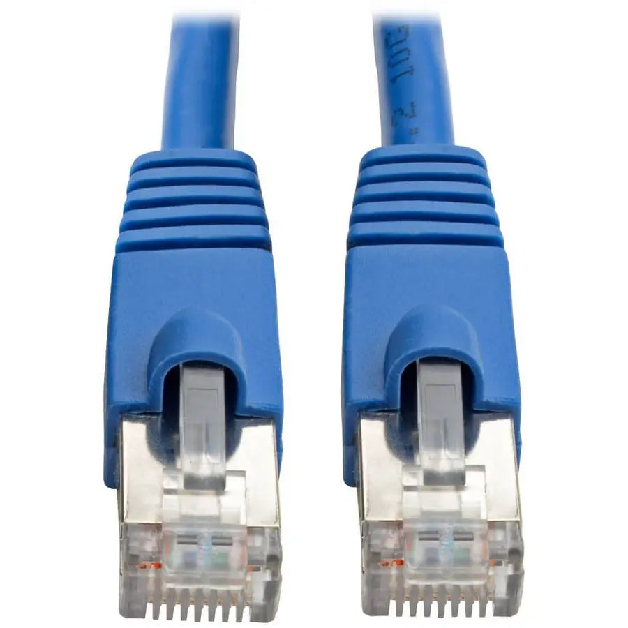 EATON Tripp Lite 5ft Augmented Cat6 Cat6a Shielded 10G Patch Cable RJ45 M/M Blue 5' - 5 ft Category 6a Network Cable for Network Device - First End: 1 x RJ-45 Network - Male - Second End: 1 x RJ-45 Network  - N262-005-BL