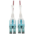 EATON Tripp Lite 5M 10Gb Duplex Multimode Fiber Patch Cable 50/125 OM4 LC/LC LSZH - Fiber Optic for Network Device - 12.50 GB/s - Patch Cable - 16.40 ft - 2 x LC Male Network - 2 x LC Male Network - 50/125 ...  - N821-05M-MG-T