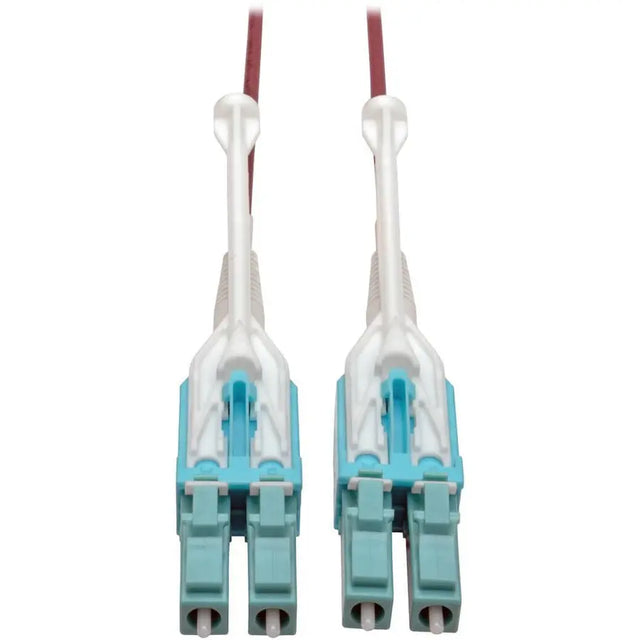 EATON Tripp Lite 5M 10Gb Duplex Multimode Fiber Patch Cable 50/125 OM4 LC/LC LSZH - Fiber Optic for Network Device - 12.50 GB/s - Patch Cable - 16.40 ft - 2 x LC Male Network - 2 x LC Male Network - 50/125 ...  - N821-05M-MG-T