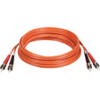 EATON Tripp Lite 5M Duplex Multimode 62.5/125 Fiber Optic Patch Cable ST/ST 16' 16ft 5 Meter - ST Male - ST Male - 16.4ft - N302-05M