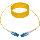 EATON Tripp Lite 5M Duplex SMF 9/125 Uniboot Fiber Optic Patch Cable LC/LC 16' - Fiber Optic for Patch Panel, Switch, Network Device - 1.25 GB/s - Patch Cable - 16.40 ft - 2 x LC Male Network - 2 x LC Male ...  - N370-05M-T