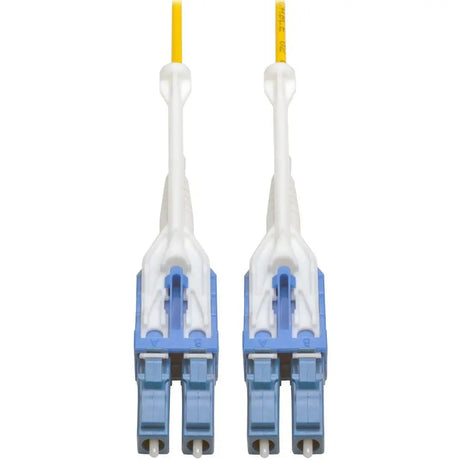 EATON Tripp Lite 5M Duplex SMF 9/125 Uniboot Fiber Optic Patch Cable LC/LC 16' - Fiber Optic for Patch Panel, Switch, Network Device - 1.25 GB/s - Patch Cable - 16.40 ft - 2 x LC Male Network - 2 x LC Male ...  - N370-05M-T