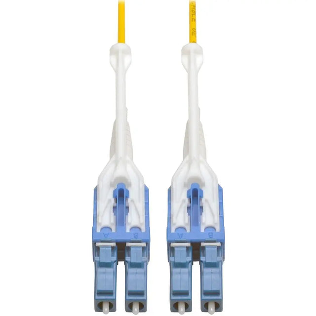 EATON Tripp Lite 5M Duplex SMF 9/125 Uniboot Fiber Optic Patch Cable LC/LC 16' - Fiber Optic for Patch Panel, Switch, Network Device - 1.25 GB/s - Patch Cable - 16.40 ft - 2 x LC Male Network - 2 x LC Male ...  - N370-05M-T