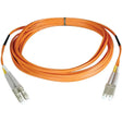 EATON Tripp Lite 61M Duplex Multimode 62.5/125 Fiber Optic Patch Cable LC/LC 200' 200ft 61 Meter - 200 ft Fiber Optic Network Cable for Network Device - First End: 2 x LC Network - Male - Second End: 2 x LC...  - N320-61M