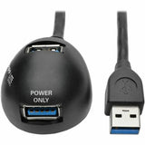 EATON Tripp Lite 6ft 2-Port USB 3.0 SuperSpeed Desktop Extension Cable M/F 6' - USB for Digital Camera, Desktop Computer, Hard Drive, Notebook - 640 MB/s - Extension Cable - 5.91 ft - 1 x Type A Male USB - ...  - U324-006-DSK2