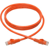 EATON Tripp Lite 6ft Cat6 Snagless Molded Patch Cable UTP Orange RJ45 M/M 6' - Category 6 for Switch, Hub, Network Device, Router, Modem, Server, Network Adapter - 128 MB/s - Patch Cable - 6 ft - 1 x RJ-45 ...  - N201-006-OR