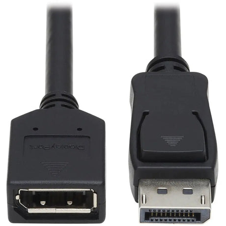 EATON Tripp Lite 6ft DisplayPort Extension Cable with Latches Video / Audio HDCP DP Extension M/F - DisplayPort for Home Theater System, Audio/Video Device, Monitor - Extension Cable - 6 ft - 1 x DisplayPor...  - P579-006