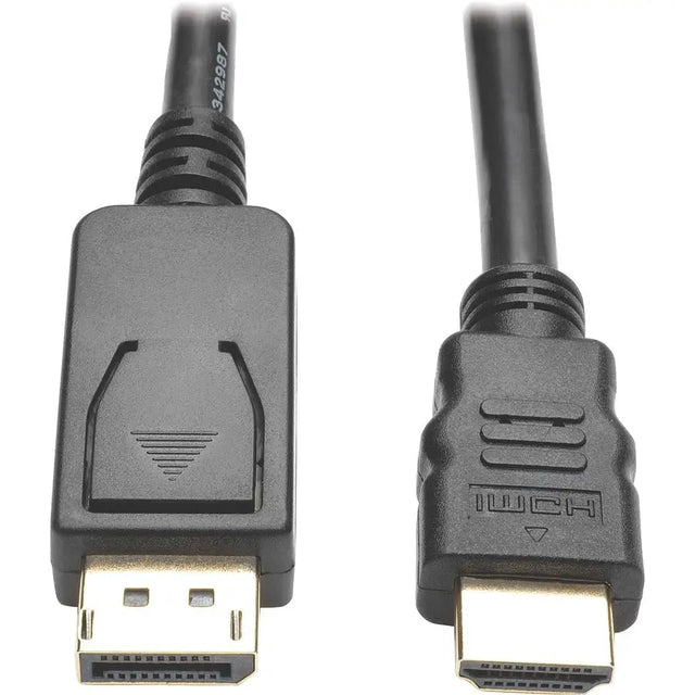 EATON Tripp Lite 6ft DisplayPort to HDMI Adapter Active Converter DP w/ Latches to HDMI DPort 1.2 4K x 2K M/M - Audio/Video Device, Projector, Monitor, TV, Graphics Card - 6 ft - 1 x DisplayPort Male Digita - P582-006-V2-ACT