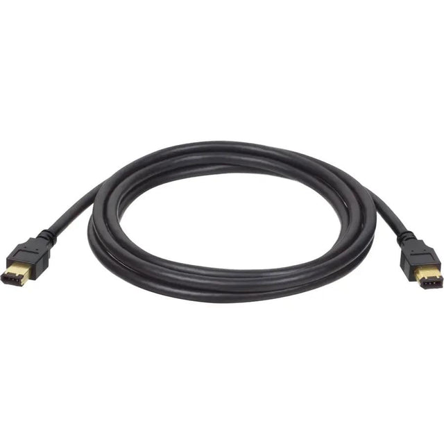 EATON Tripp Lite 6ft IEEE 1394 FireWire Cable 6pin/6pin Gold Plated Connectors 6' - (6pin/6pin) 6-ft. - F005-006
