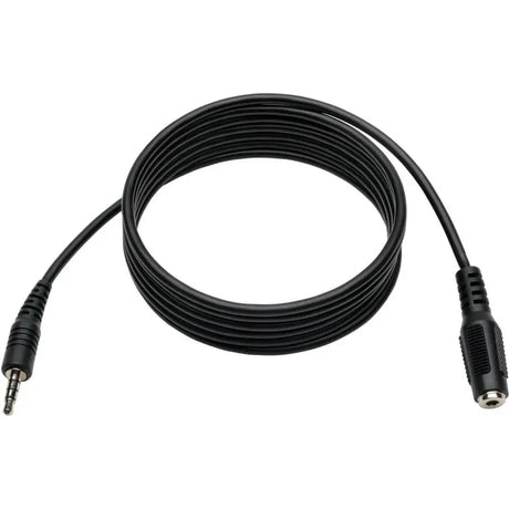 EATON Tripp Lite 6ft Mini Stereo Audio 4 Position Headset Extension Cable 3.5mm M/F 6' - 6 ft Mini-phone Audio Cable for Audio Device, Headset, PC, Notebook, iPhone - First End: 1 x Mini-phone Stereo Audio ...  - P318-006-MF