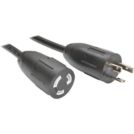EATON Tripp Lite 6ft Power Cord Extension Cable L5-20P to L5-20R with Locking Connectors Heavy Duty 20A 12AWG 6' - 125 V AC Voltage Rating - 20 A Current Rating - Black - P046-006-LL