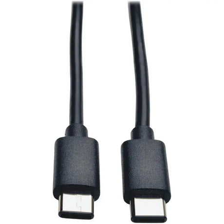 EATON Tripp Lite 6ft USB 2.0 Cable Hi-Speed USB Type-C USB-C to USB-C M/M - USB for Smartphone, Tablet, Ultrabook, Chromebook - 60 MB/s - 6 ft - 1 x Type C Male USB - 1 x Type C Male USB - Nickel Plated, Go - U040-006-C