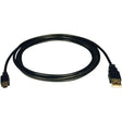 EATON Tripp Lite 6ft USB 2.0 Hi-Speed A to Mini-B Cable A to 5Pin Mini-B, M/M - (A to 5Pin Mini-B M/M) 6-ft. - U030-006