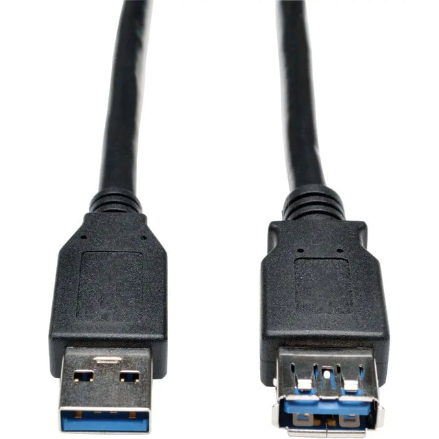 EATON Tripp Lite 6ft USB 3.0 SuperSpeed Extension Cable A Male to A Female Black - USB - Extension Cable - 6 ft - 1 x Type A Male USB - 1 x Type A Female USB - Black - U324-006-BK