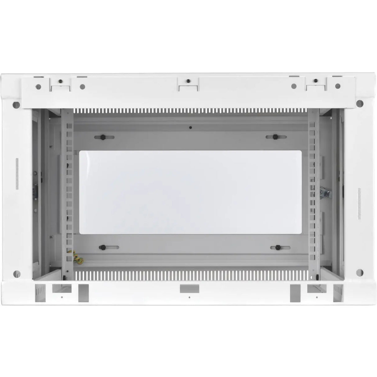 EATON Tripp Lite 6U Wall Mount Rack Enclosure Server Cabinet White w/ Acrylic Glass Door - 6U Rack Height x 19" Rack Width - Wall Mountable - White - Steel, Acrylic - 200 lb Maximum Weight Capacity - 200 lb - SRW6UWG