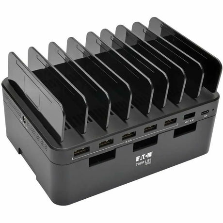 EATON Tripp Lite 7-Port USB Charging Station Hub Quick Charge 3.0, USB-C, Storage - 60 W Output Power - 120 V AC, 230 V AC Input Voltage - 5 V DC Output Voltage - 3 A Output Current - U280-007-CQC-ST