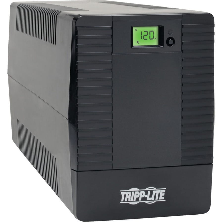EATON Tripp Lite 750VA 600W UPS Smart Tower Battery Back Up Desktop AVR USB LCD - Tower - AVR - 8 Hour Recharge - 4 Minute Stand-by - 120 V AC Input - 120 V AC, 115 V AC, 110 V AC Output - 8 x NEMA 5-15R - SMART750TSU