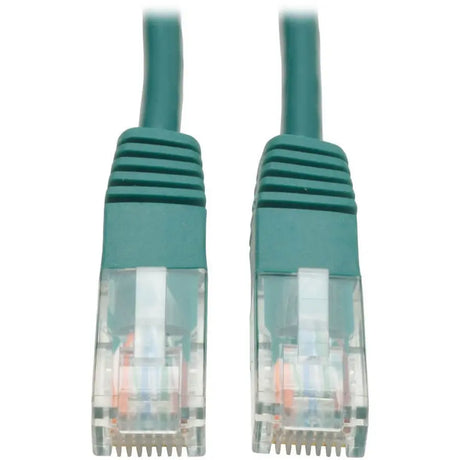 EATON Tripp Lite 7ft Cat5e / Cat5 350MHz Molded Patch Cable RJ45 M/M Green 7' - 7ft - 1 x RJ-45 Male - 1 x RJ-45 Male - Green - N002-007-GN