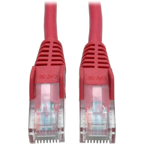 EATON Tripp Lite 7ft Cat5e / Cat5 350MHz Snagless Patch Cable RJ45 M/M Red 7' - 7 ft Category 5e Network Cable for Network Device, ATM - First End: 1 x RJ-45 Network - Male - Second End: 1 x RJ-45 Network -...  - N001-007-RD