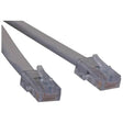 EATON Tripp Lite 7ft T1 RJ48C Shielded Cross-Over Patch Cable RJ45 M/M 7' - RJ-45 Male Network - RJ-45 Male Network - 7ft - Beige - N266-007