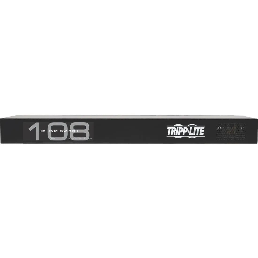 EATON Tripp Lite 8-Port IP Cat5 KVM Switch Compact 1+1 User Rackmount - 8 Computer(s) - 1 Local User(s) - 1 Remote User(s) - 1920 x 1080 - 12 x Network (RJ-45) - 3 x USB1 x VGA - Rack-mountable - 1U - TAA C...  - B072-008-1-IP
