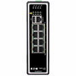Tripp Lite 8-Port Managed Industrial Gigabit Ethernet Switch - Layer 2, 1 Gbps, PoE+ 30W, -40&deg; to 75&deg;C, DIN Mount - 8 Ports - Manageable - Gigabit Ethernet - 10/100/1000Base-T - TAA Compliant ...  - NGI-M08POE8-L2 EATON
