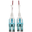 EATON Tripp Lite 8M 10Gb Duplex Multimode Fiber Patch Cable 50/125 OM4 LC/LC LSZH - Fiber Optic for Network Device - 12.50 GB/s - Patch Cable - 26.25 ft - 2 x LC Male Network - 2 x LC Male Network - 50/125 ...  - N821-08M-MG-T