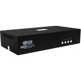 EATON Tripp Lite B002-H2A4-N4 4-Port Dual-Monitor NIAP PP4.0-Certified HDMI KVM Switch - 4 Computer(s) - 1 Local User(s) - 3840 x 2160 - 50 Hz, 60 Hz - 6 x USB - 10 x HDMI - TAA Compliant