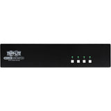 EATON Tripp Lite B002-H2A4-N4 4-Port Dual-Monitor NIAP PP4.0-Certified HDMI KVM Switch - 4 Computer(s) - 1 Local User(s) - 3840 x 2160 - 50 Hz, 60 Hz - 6 x USB - 10 x HDMI - TAA Compliant