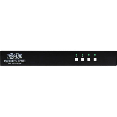 EATON Tripp Lite B002-HD1AC4-N4 4-Port NIAP PP4.0-Certified KVM Switch - 4 Computer(s) - 1 Local User(s) - 3840 x 2160 - 50 Hz, 60 Hz - 11 x USB - Yes - 1 x HDMI - 4 x DisplayPort - TAA Compliant