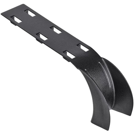 EATON Tripp Lite Cable Exit Clip/Dropout Waterfall for Wire Mesh Cable Trays, 45 mm Wide - Cable Trumpet Spillout - Black Powder Coat - Metal - SRWBDROP