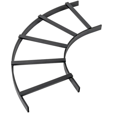 EATON Tripp Lite Cable Ladder Runway E-Bend - 90 Degrees, 12 in. Width - Cable Ladder Bend - Black - Steel - SRL90BEND12