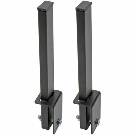EATON Tripp Lite Cable Retaining Post 1.5in Wide Cable Runway Straight 90-Degree - Black - 2 Pack - Steel - SRLPOST