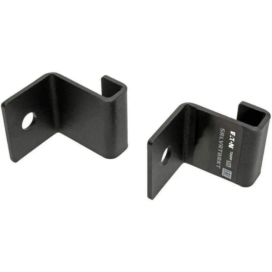 EATON Tripp Lite Cable Runway Vertical Wall Brackets, Straight - Mounting Bracket for Cable Ladder - Black - SRLVRTBRKT