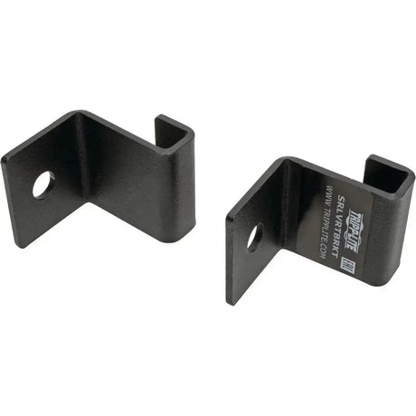 EATON Tripp Lite Cable Runway Vertical Wall Brackets, Straight - Mounting Bracket for Cable Ladder - Black - SRLVRTBRKT