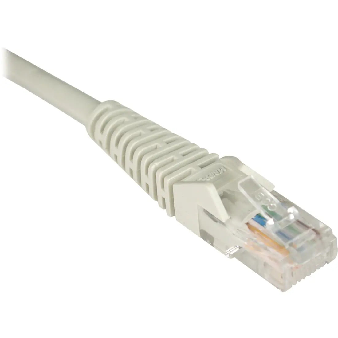 EATON Tripp Lite Cat5e / Cat5 Snagless Molded Patch Cable RJ45 M/M Gray 25' 25ft - 25ft - 1 x RJ-45 Male - 1 x RJ-45 Male - Gray - N001-025-GY