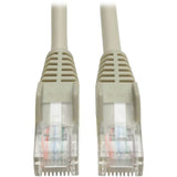 EATON Tripp Lite Cat5e / Cat5 Snagless Molded Patch Cable RJ45 M/M Gray 25' 25ft - 25ft - 1 x RJ-45 Male - 1 x RJ-45 Male - Gray - N001-025-GY
