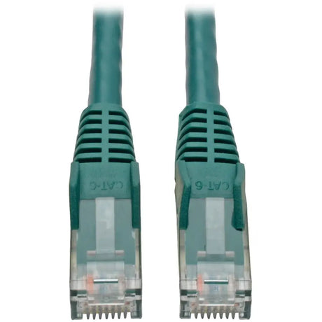 EATON Tripp Lite Cat6 GbE Snagless Molded Patch Cable UTP Green RJ45 M/M 4ft 4' - Category 6 for Network Adapter, Network Device, Server, Router, Switch, Modem, Hub - 128 MB/s - Patch Cable - 3.94 ft - 1 x  - N201-004-GN