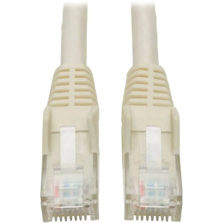 EATON Tripp Lite Cat6 Gigabit Snagless Molded Patch Cable (RJ45 M/M) White, 2' - Category 6 - 2ft - 1 x RJ-45 Male - 1 x RJ-45 Male - White - N201-002-WH