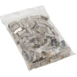 EATON Tripp Lite Cat6 RJ45 Pass-Through FTP Modular Plug, 50 Pack - 50 Pack - 1 x RJ-45 Network Male - Clear - TAA Compliant - N232-050-FTP