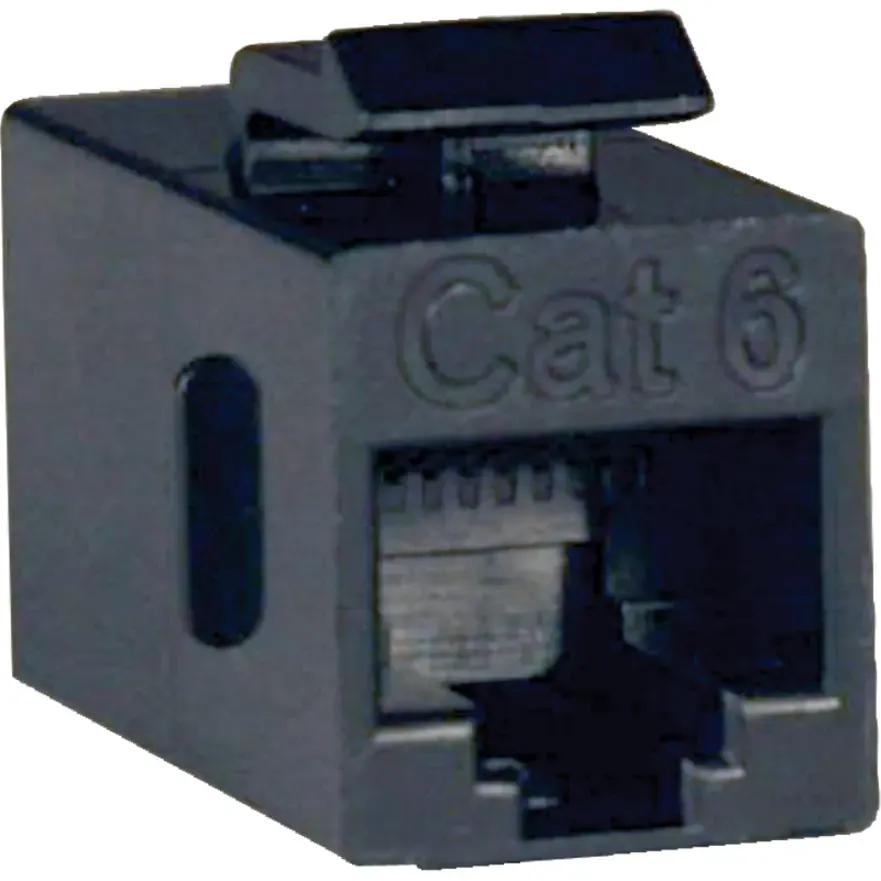 EATON Tripp Lite Cat6 Straight Through Modular In-line Snap-in Coupler RJ45 TAA - (RJ45 F/F) - N235-001