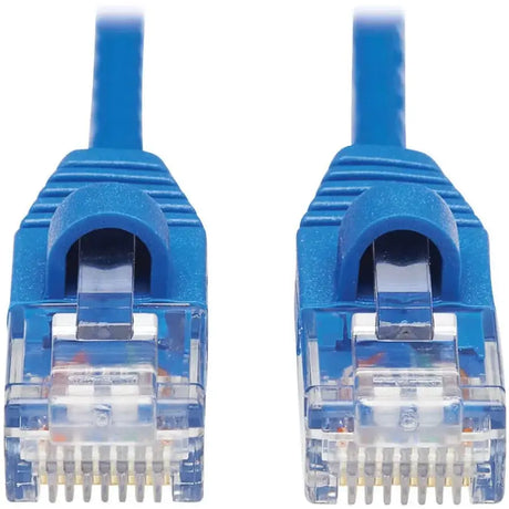 EATON Tripp Lite Cat6a 10G Snagless Molded Slim UTP Network Patch Cable (M/M), Blue, 25 ft. - 25 ft Category 6a Network Cable for Computer, Server, Router, Printer, Switch, Network Device, Hub, Modem, Patch...  - N261-S25-BL