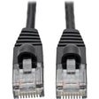 EATON Tripp Lite Cat6a Gigabit Snagless Molded Slim UTP Patch Cable M/M Black 5ft - Category 6a for PC, Server, Router, Printer, Patch Panel, Switch, Network Device - 1.25 GB/s - Patch Cable - 5 ft - 1 x RJ...  - N261-S05-BK