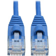 EATON Tripp Lite Cat6a Gigabit Snagless Molded Slim UTP Patch Cable M/M Blue 6ft - Category 6a for PC, Server, Router, Printer, Patch Panel, Switch, Network Device - 1.25 GB/s - Patch Cable - 6 ft - 1 x RJ-...  - N261-S06-BL