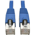 EATON Tripp Lite Cat6a Snagless Shielded STP Patch Cable 10G, PoE, Blue M/M 25ft - Category 6a for Network Device, Switch, Modem, Router, Hub, Patch Panel, VoIP Device, Camera - 1.25 GB/s - Patch Cable - 25...  - N262-025-BL