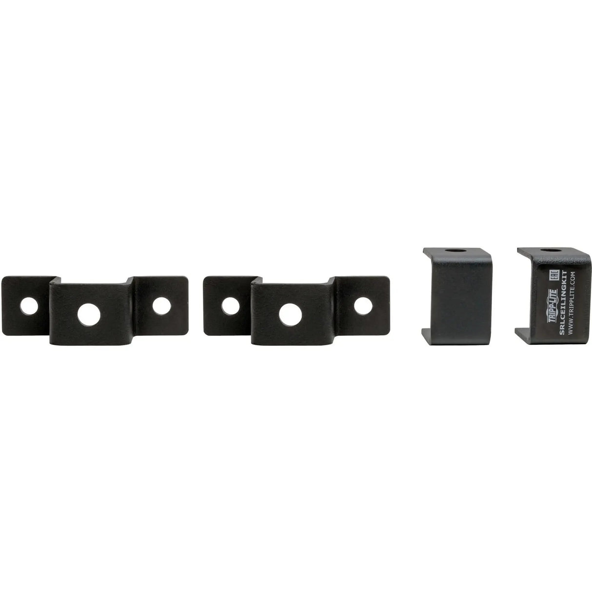 EATON Tripp Lite Ceiling Support Kit 12in 18in Cable Runway Straight 90-Degree - Black - SRLCEILINGKIT