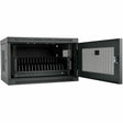 EATON Tripp Lite Charging Sync Station Wall Mount 16-Port USB Tablet Ipad Android - Wall Mountable, Desktop, Countertop, Floor - Steel - Black - CS16USB