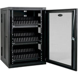 EATON Tripp Lite Charging Sync Station Wall Mount 48-Port USB Tablet iPad Android - Floor, Desktop, Countertop, Wall Mountable - Steel - Black - CS48USB