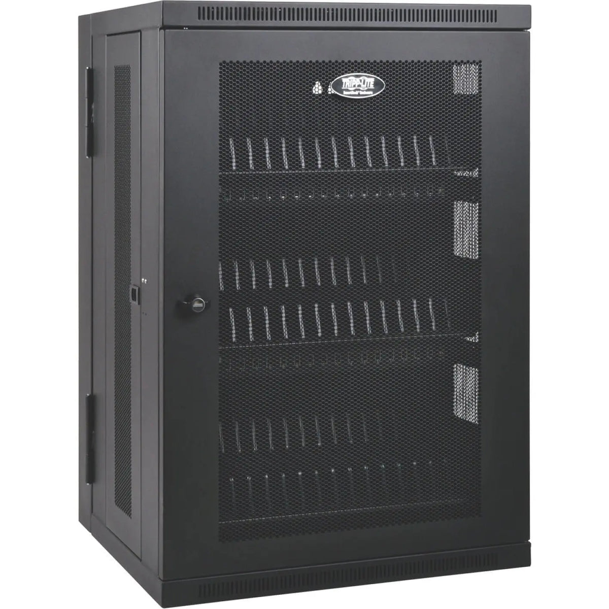 EATON Tripp Lite Charging Sync Station Wall Mount 48-Port USB Tablet iPad Android - Floor, Desktop, Countertop, Wall Mountable - Steel - Black - CS48USB