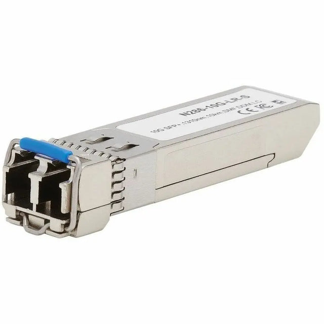 EATON Tripp Lite Cisco-Compatible SFP-10G-LR-S SFP+ Transceiver - 10GBase-LR, DDM, Singlemode LC, 1310 nm, 10 km (6.1 mi.) - For Optical Network, Data Networking - 1 LC Female Duplex 10GBase-LR Network - Op...  - N286-10G-LR-S